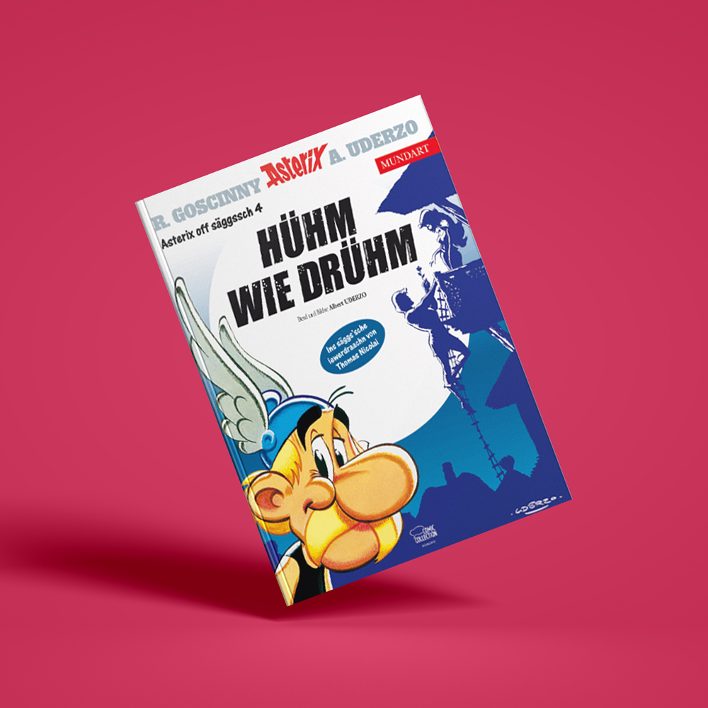 Katharina Altreuther – Projekte – Asterix Mundart: Sächsisch IV