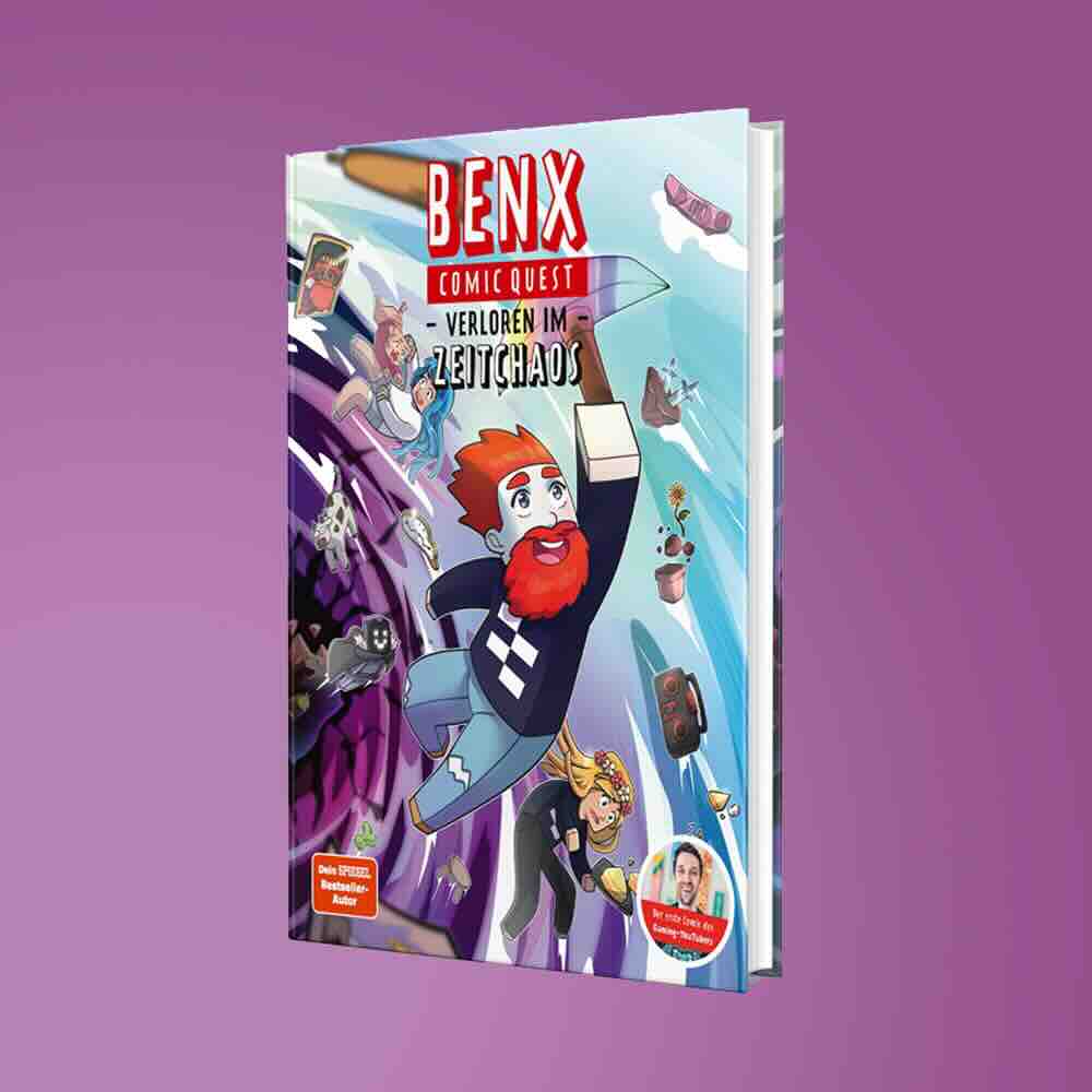 Katharina Altreuther – Projekte – Benx erstes Comic-Abenteuer